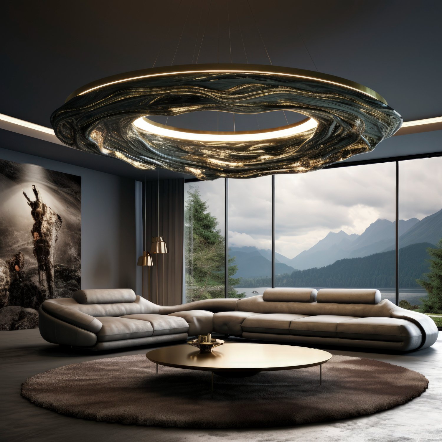 Luxury Interior 3D Rendering