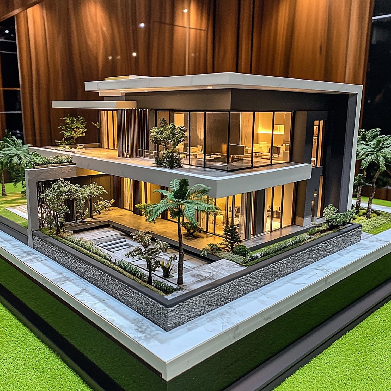 Architectural Detail Close-up