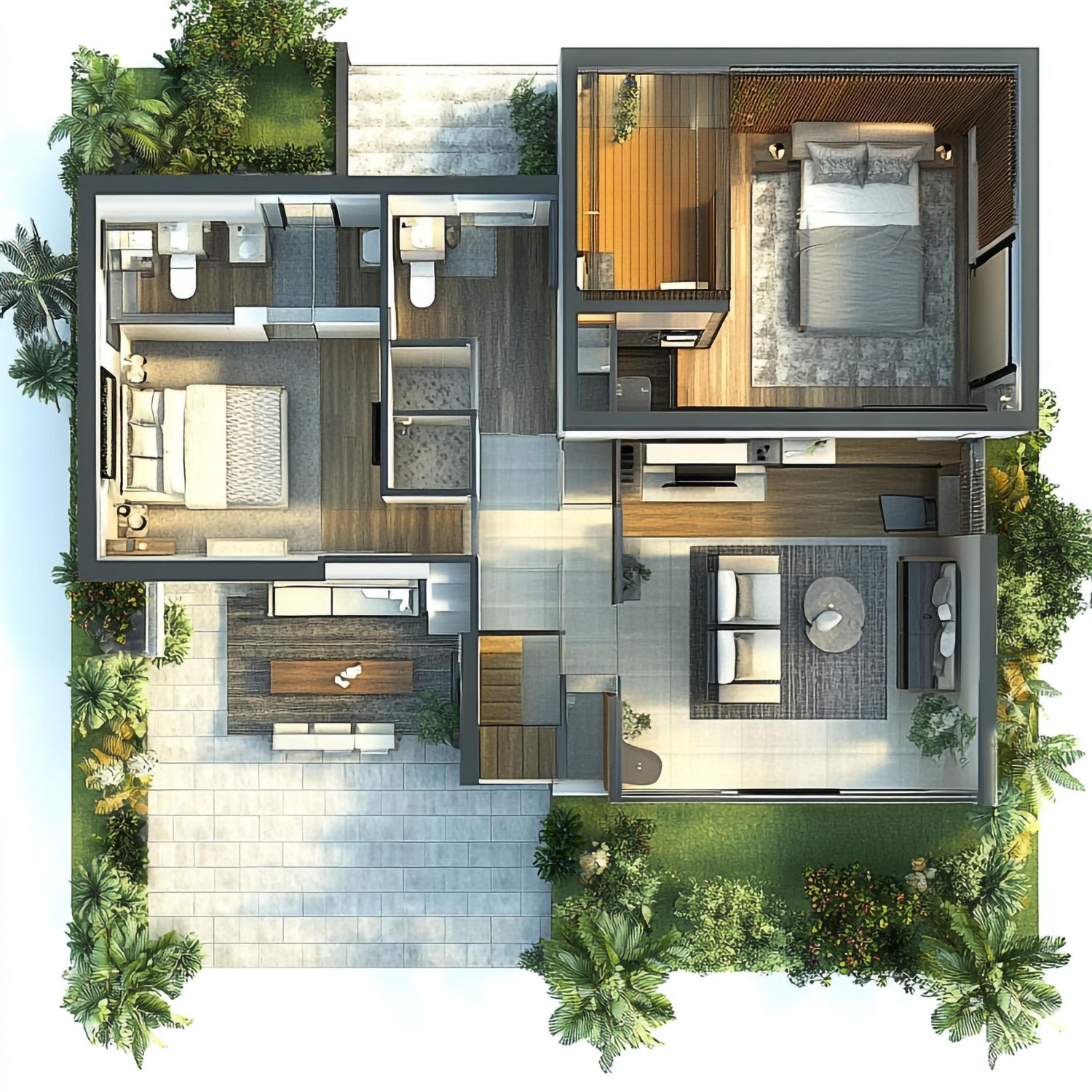 Luxury Residential Floor Plan