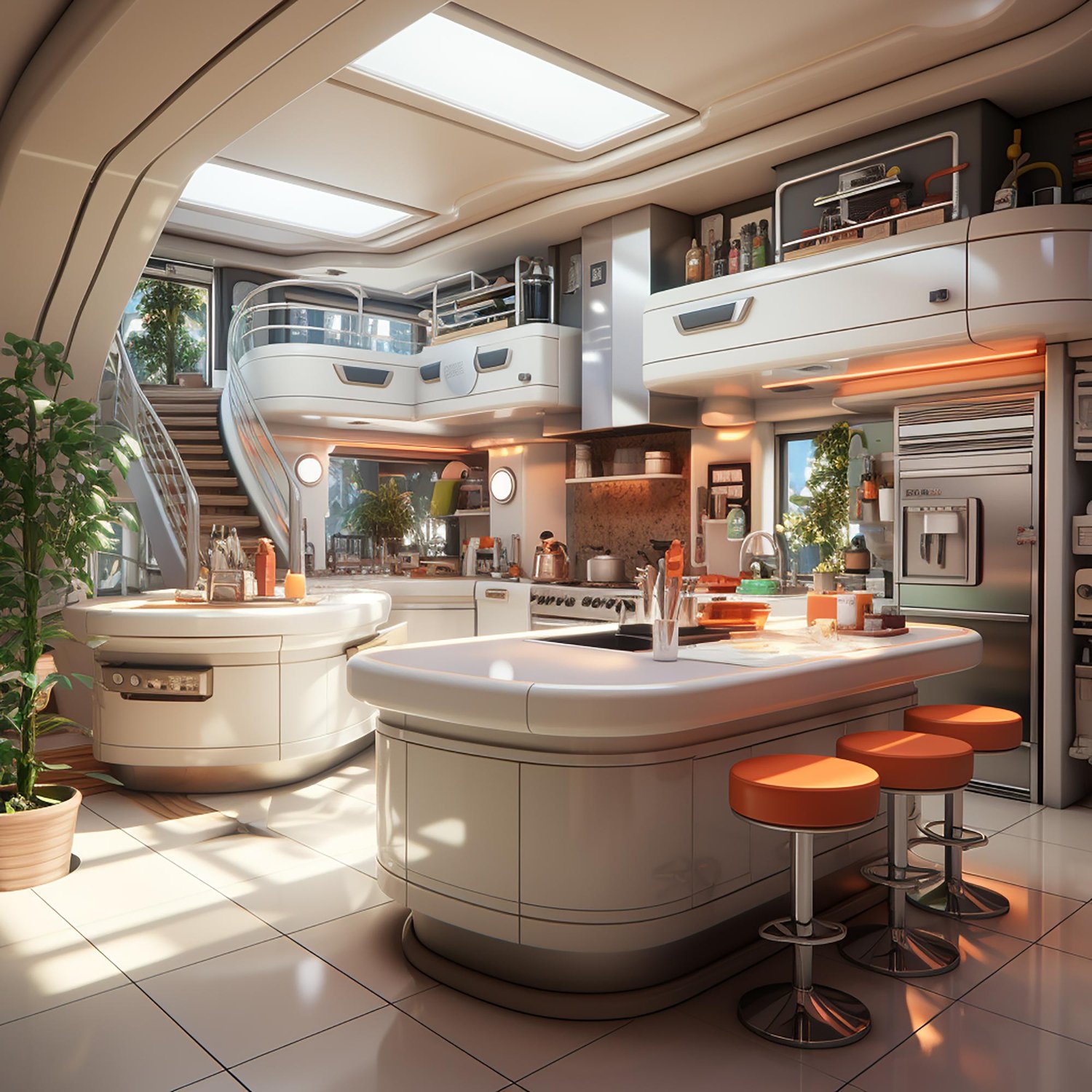 Open Concept Kitchen Design