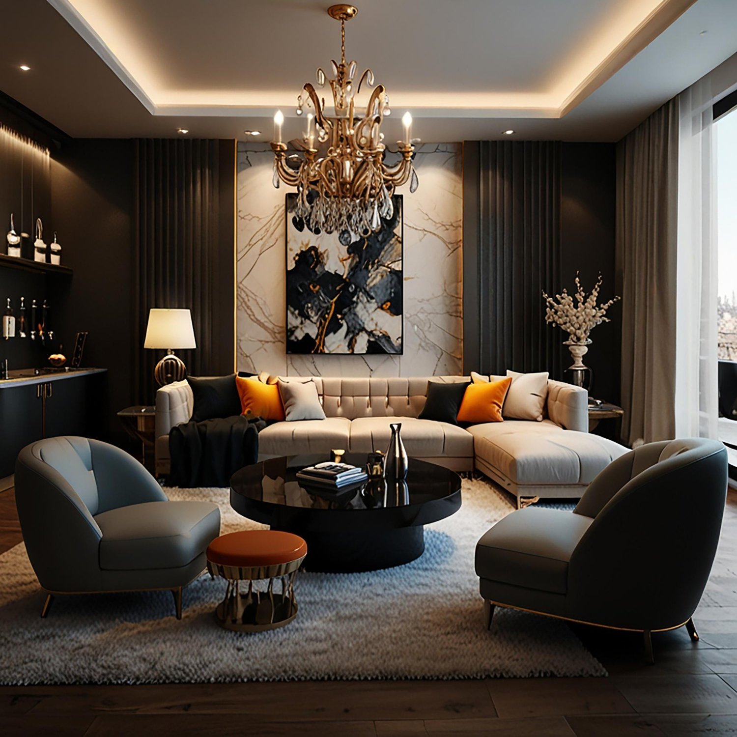 Luxury Living Room Design