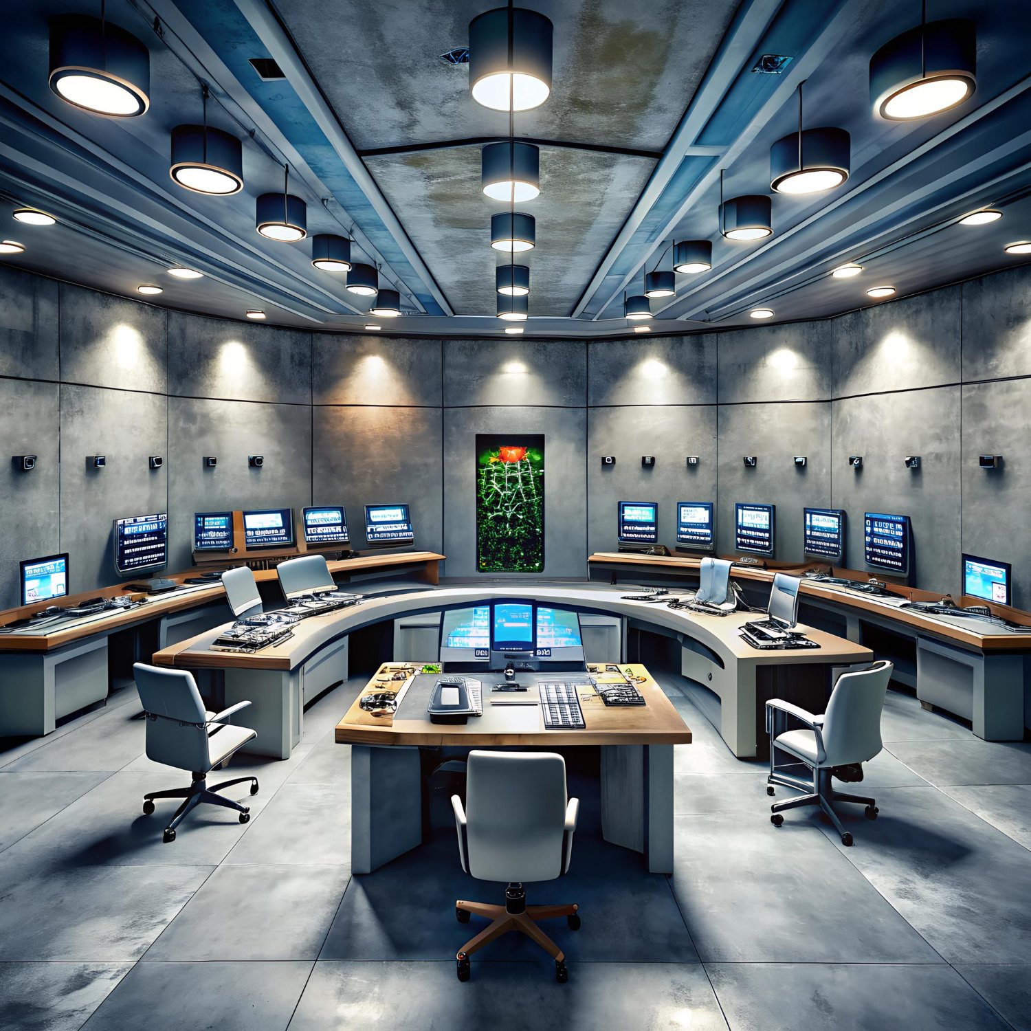 Open-Plan IT Workspace Design