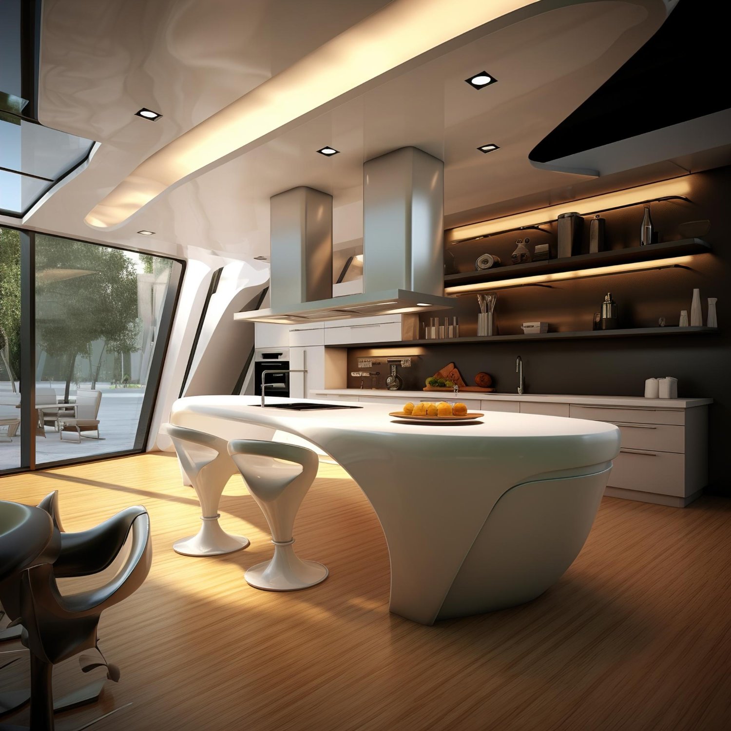 Open Concept Kitchen