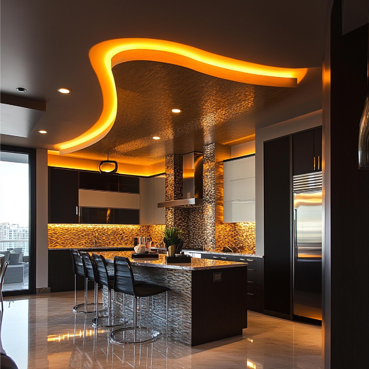 Modern Kitchen Illumination