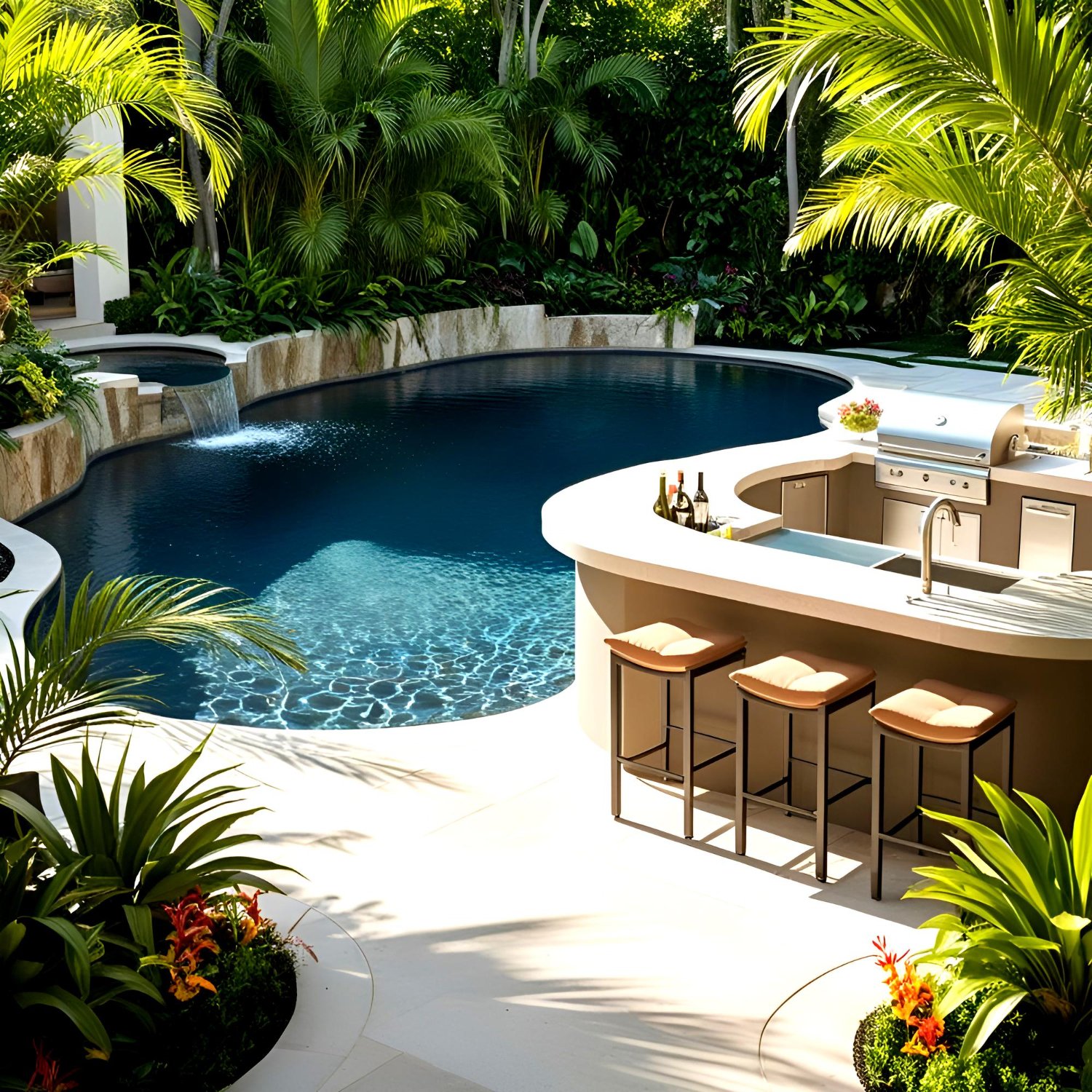 Luxury Villa Pool Design
