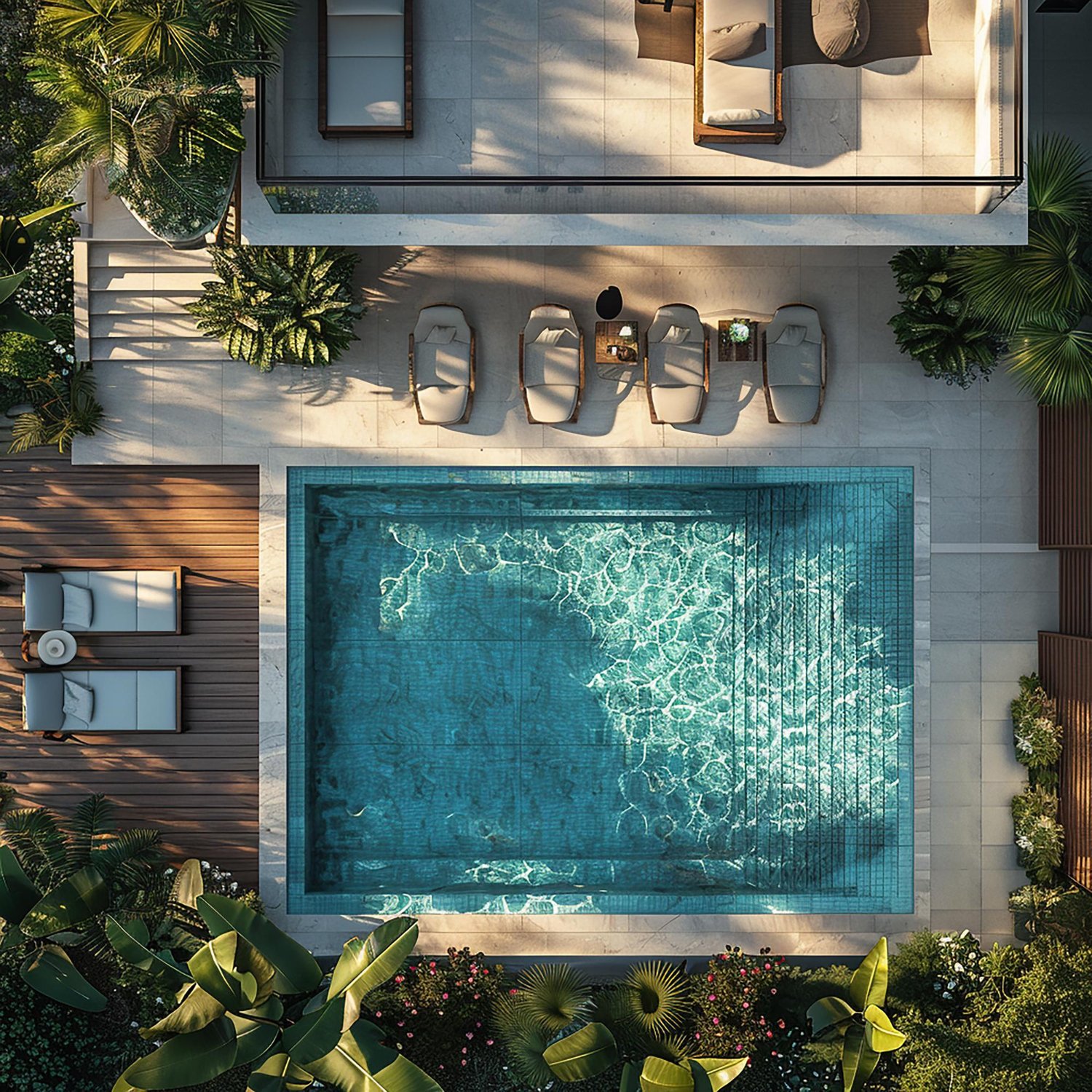 Minimalist Private Pool Design